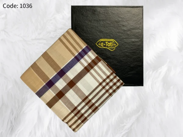 e-Tati Premium Lungi – 1036 (Power Loom) - Image 4