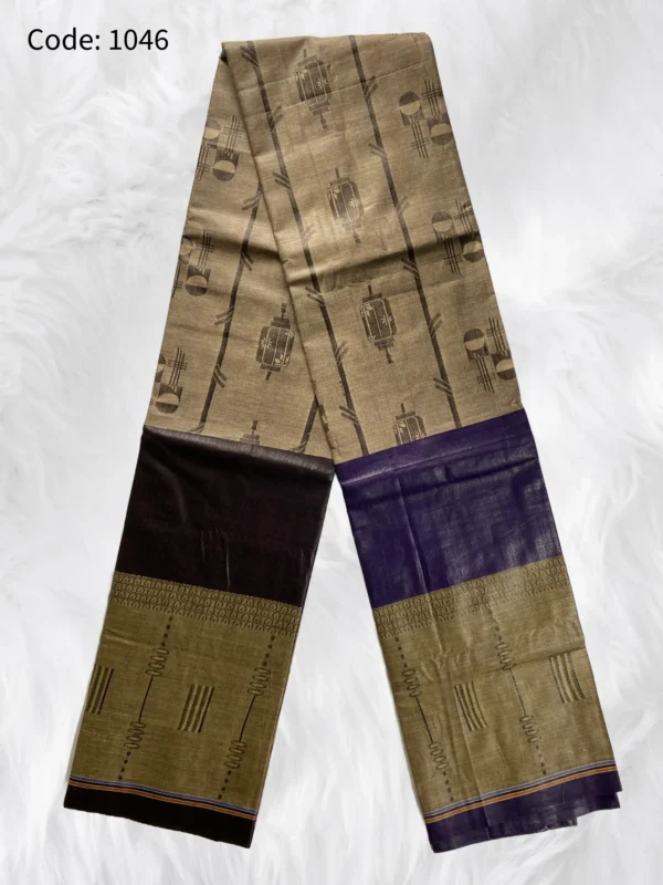 e-Tati Premium Jacquard Lungi- 1046 (Power Loom) - Image 2