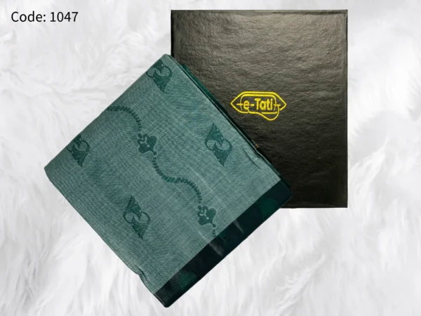 e-Tati Premium Jacquard Lungi- 1047 (Power Loom) - Image 4