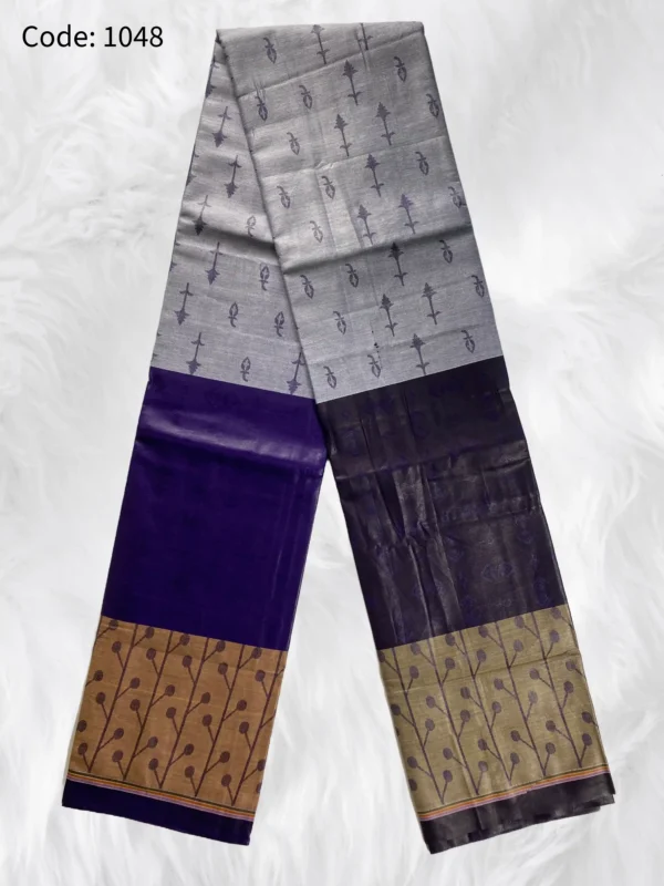 e-Tati Premium Jacquard Lungi - 1048 (Power Loom) - Image 2